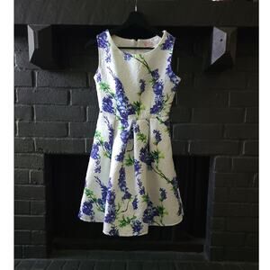 Willa Blue Bonnet Women's sleeveless mini dress size Small